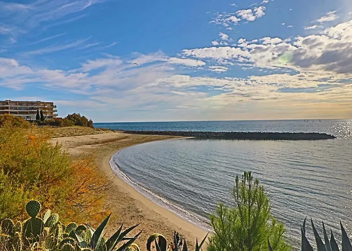 דירה Rez De Jardin 38M² A Sete Avec Vue Mer Et Parking Prive - Fr-1-472A-129 Sète